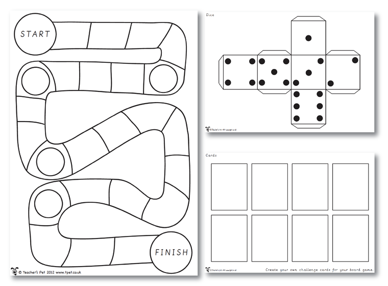 Build Your Own Board Game Ideas